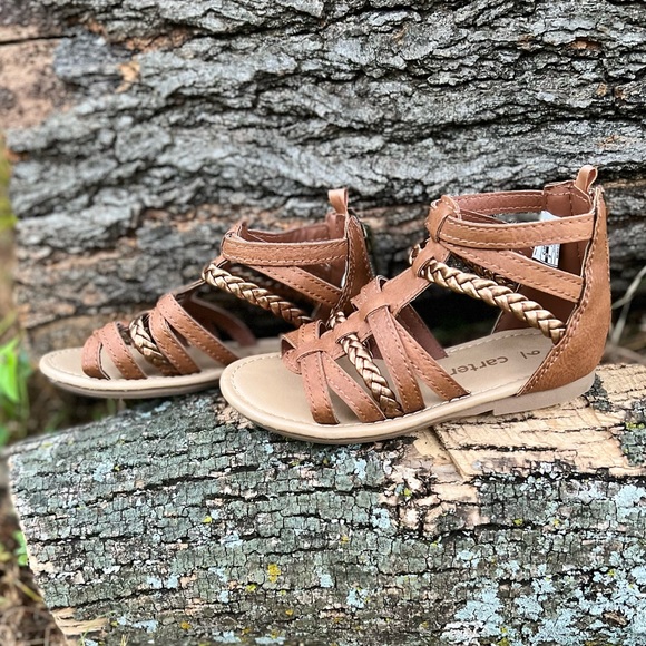 Carter’s Gladiator girls sandals - Picture 3 of 8